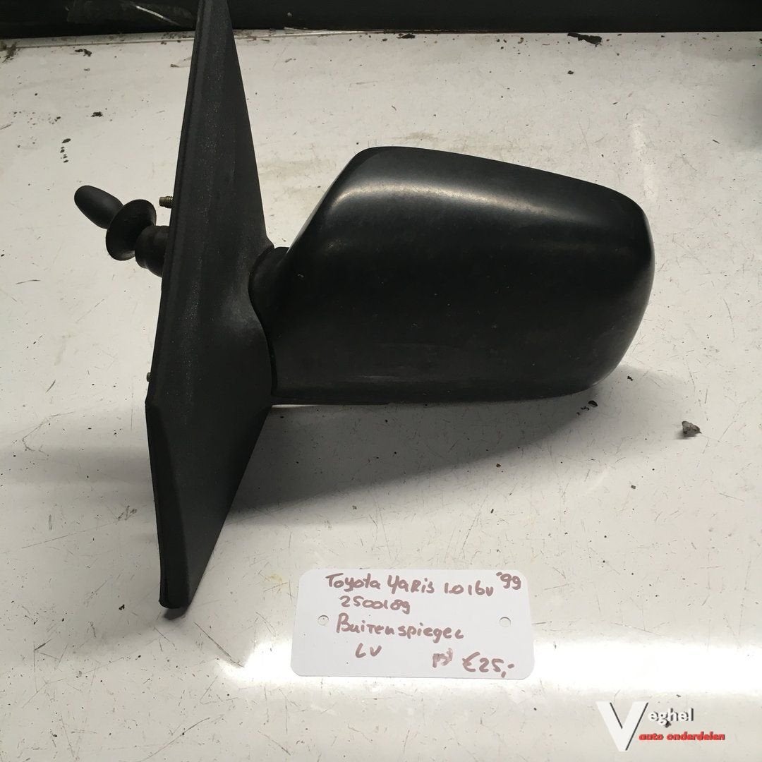 Toyota Yaris 1.0 16v 1999 2500189  Buitenspiegel handbed. Li, Gebruikt, -, -, Ophalen of Verzenden