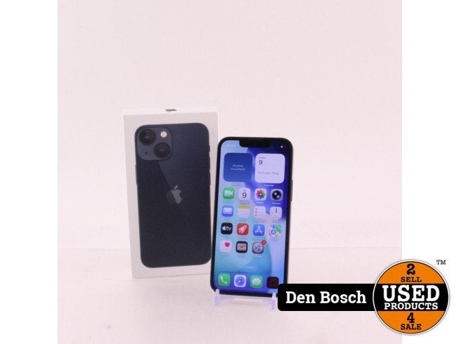 Apple iPhone 13 Mini 128 GB Zwart Accu 79%  | A-Grade, Apple, Zo goed als nieuw, Support@apple.com, One Apple Park Way
Cupertino, CA 95014
United States