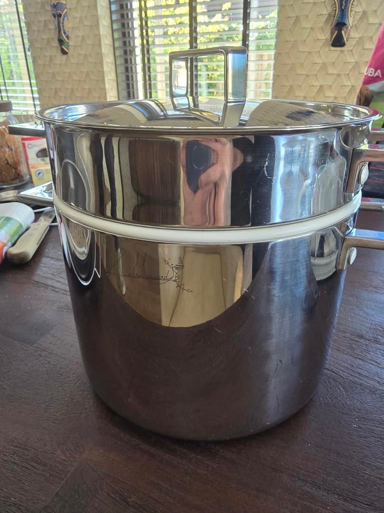 Mepra Attiva Pasta/Soep Pan Set 6,5L - Nieuwstaat, Huis en Inrichting, Keuken | Potten en Pannen, Kookpan of Snelkookpan, Nieuw