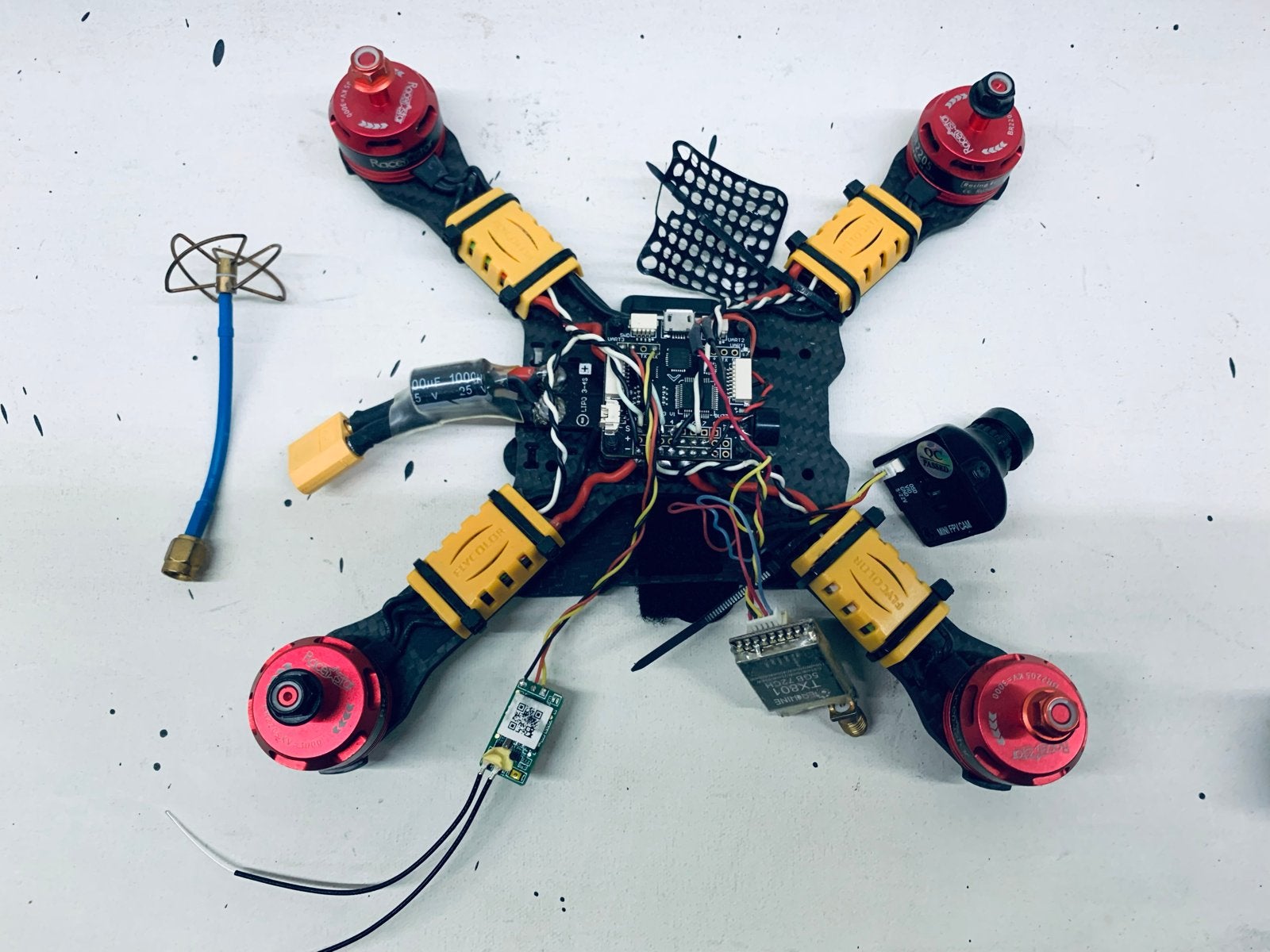FPV Racing Drone Zelfbouw, 250 tot 900 gram, Gebruikt, 100 tot 1000 meter, Overige merken