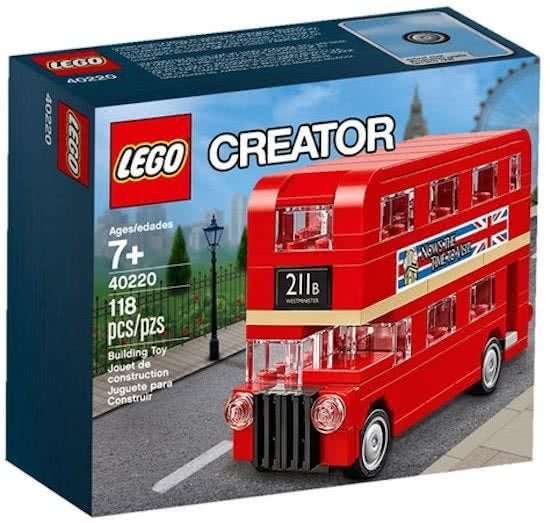 Lego Creator 40220 London Bus miniatuur NIEUW, Kinderen en Baby's, Speelgoed | Duplo en Lego, Lego, Lego, Nieuw, Ophalen of Verzenden