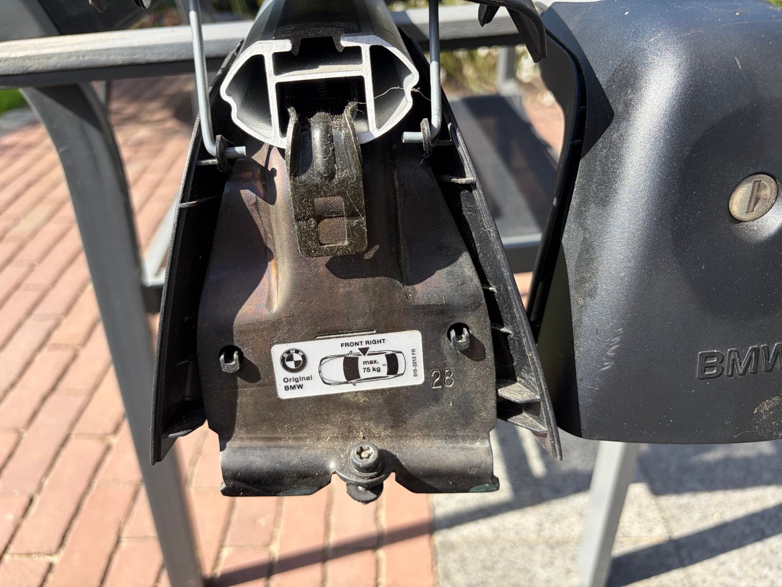 Originele BMW 1 Serie dakdragers - Goede staat, Auto diversen, Ophalen, Gebruikt