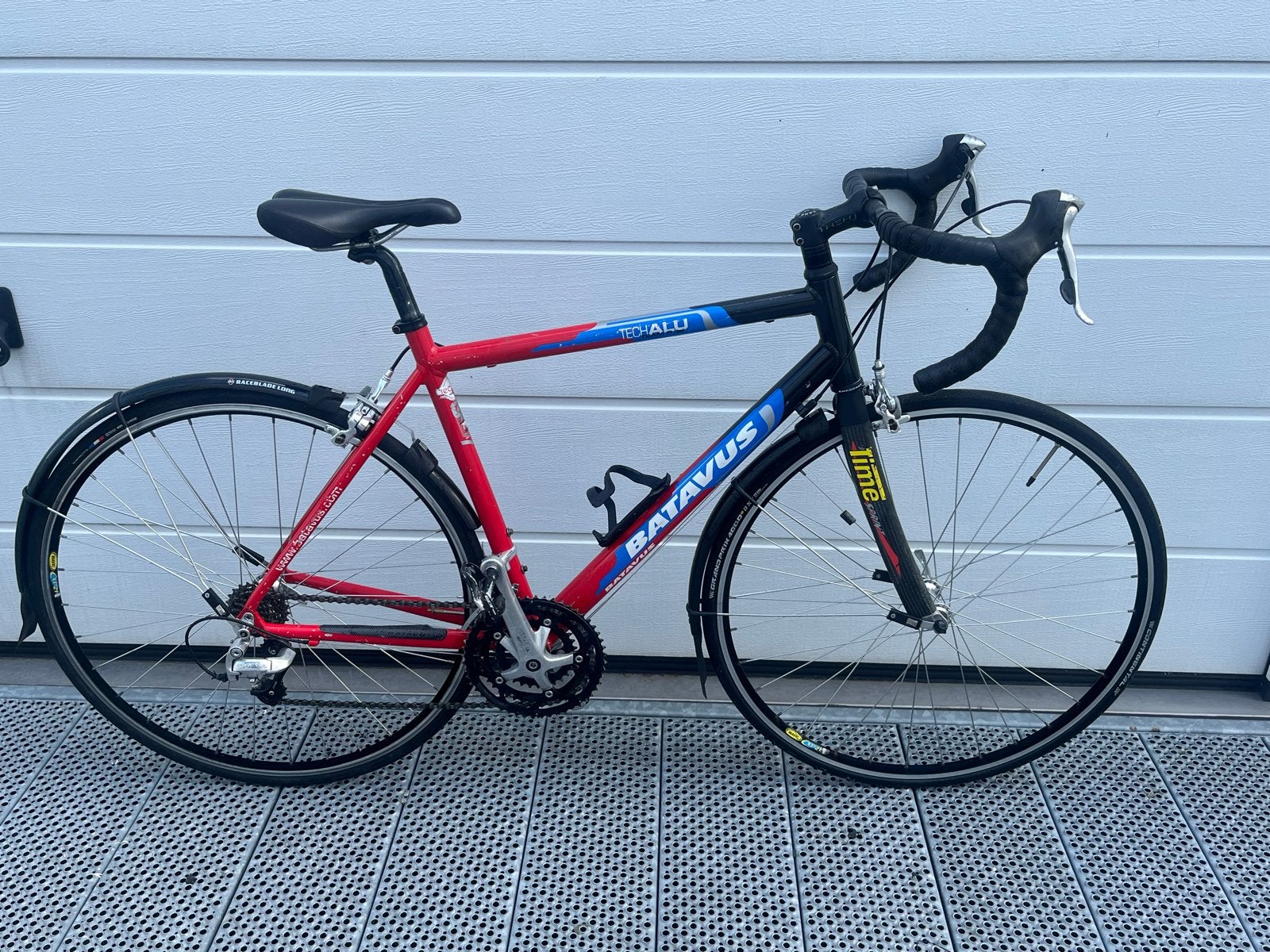 Batavus Tech ALU racefiets met Carbon voorvork, Ophalen, 28 inch, Gebruikt, Batavus