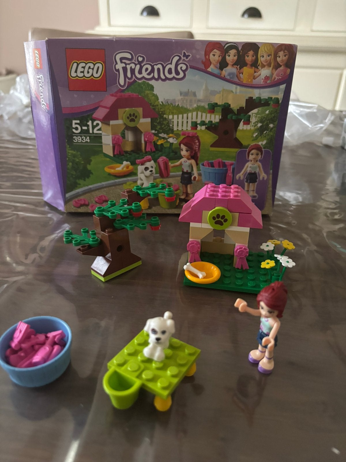 LEGO Friends 3934 – Mia’s Puppy House, Lego, Friends, Ophalen of Verzenden, Zo goed als nieuw