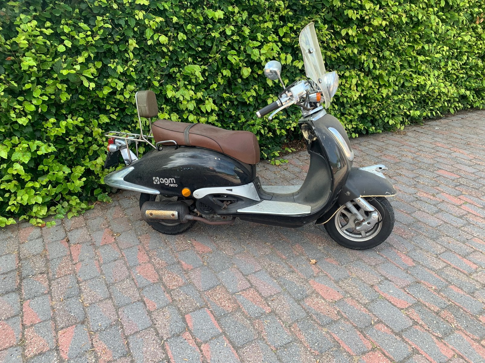 Leuke retro snorscooter (motor start slecht(, Fietsen en Brommers, Snorfietsen en Snorscooters, Ophalen of Verzenden, Gebruikt