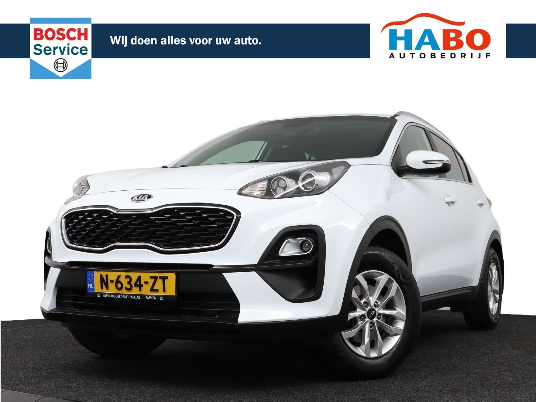 Kia Sportage 1.6 GDI COMFORTLINE ECC/CRUISE/APPLE.CARPLAY/CA, Auto's, Kia, Stof, Gebruikt, 1390 kg, SUV of Terreinwagen
