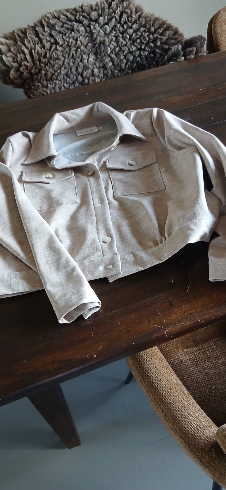 Helena Hart Jasje XXL - Zo goed als nieuw, Beige, Maat 46/48 (XL) of groter, Zo goed als nieuw, Jasje