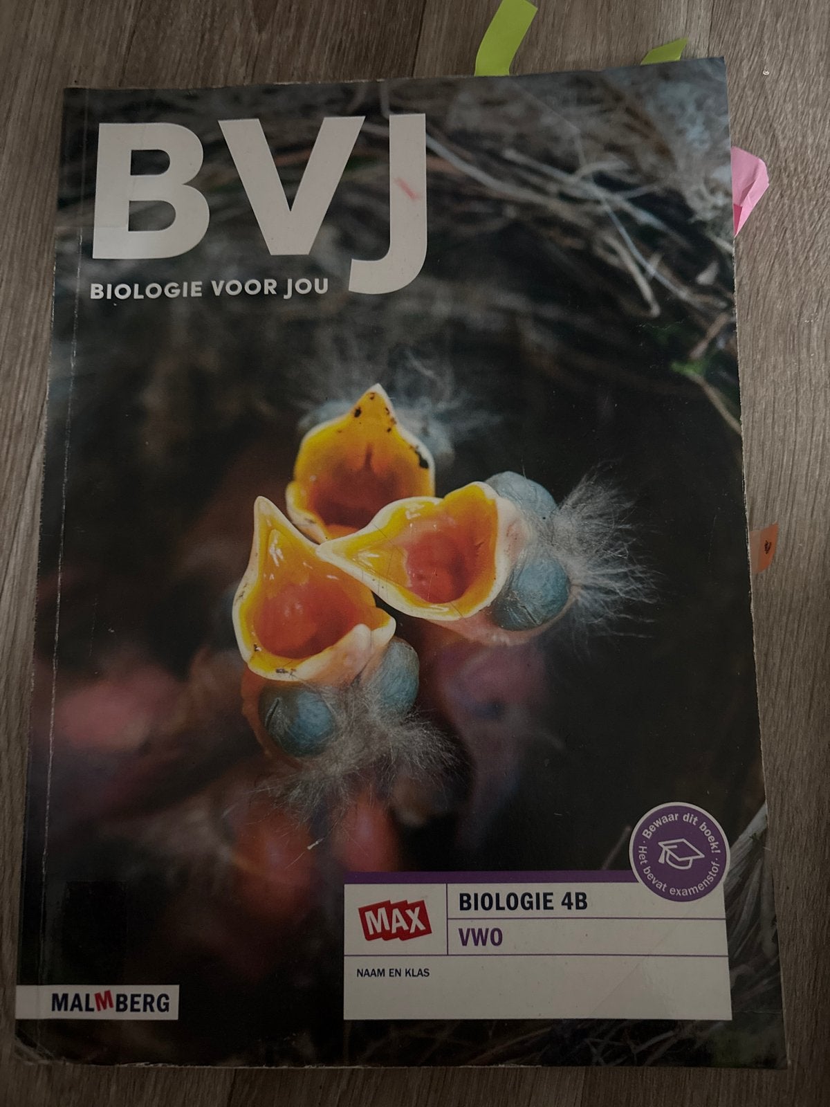 BVJ Biologie voor jou 4B VWO Malmberg, Ophalen of Verzenden, Gelezen, VWO, Biologie