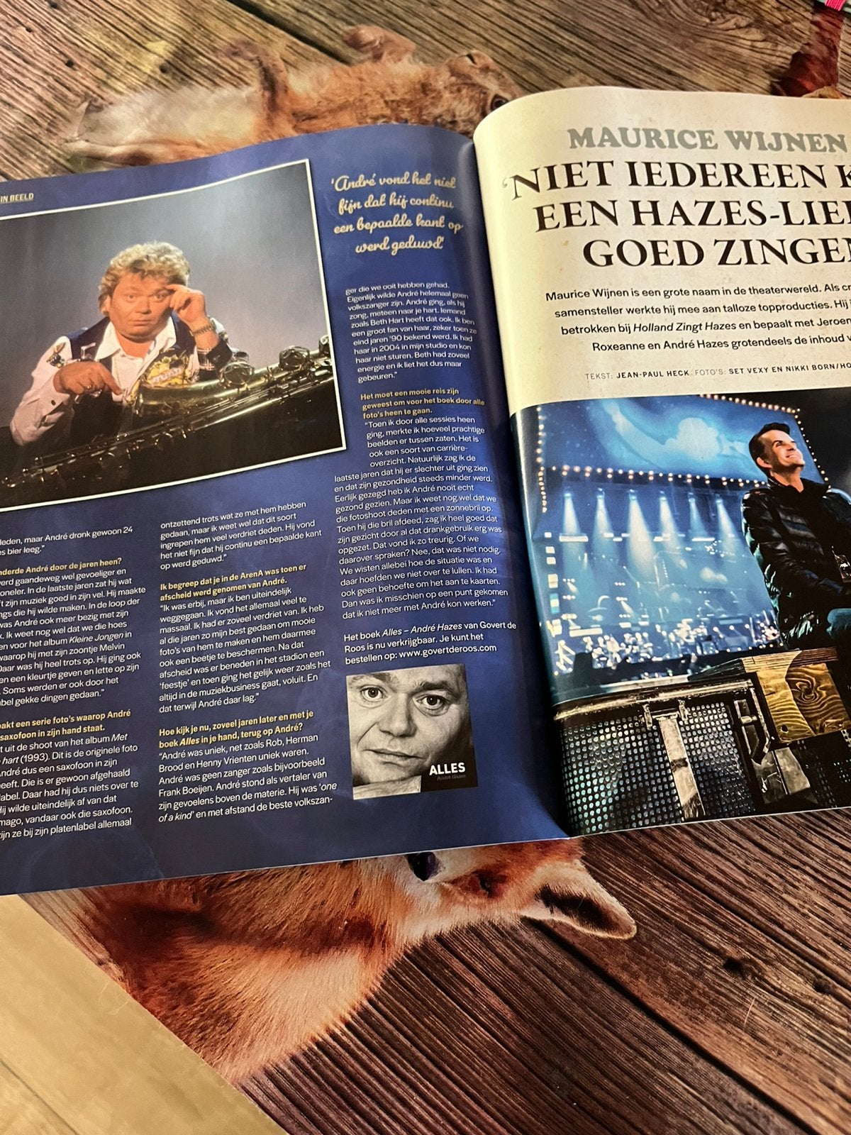 Boek andre hazes, Ophalen of Verzenden, Zo goed als nieuw, Overige