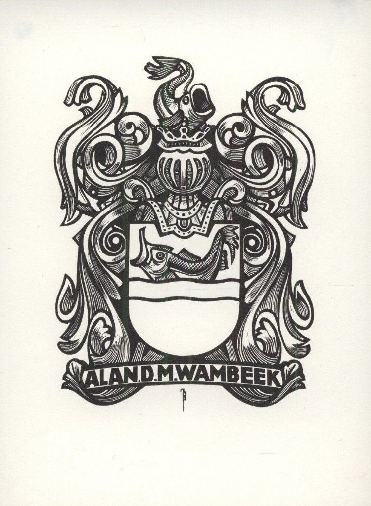 1429 Ex Libris Nederland : Jan Battermann, z.j., Verzenden, Ex libris