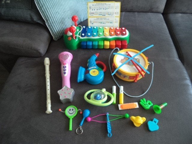 Dreumes/peuter muziekinstrumenten, Ophalen of Verzenden, Zo goed als nieuw, Jongen of Meisje