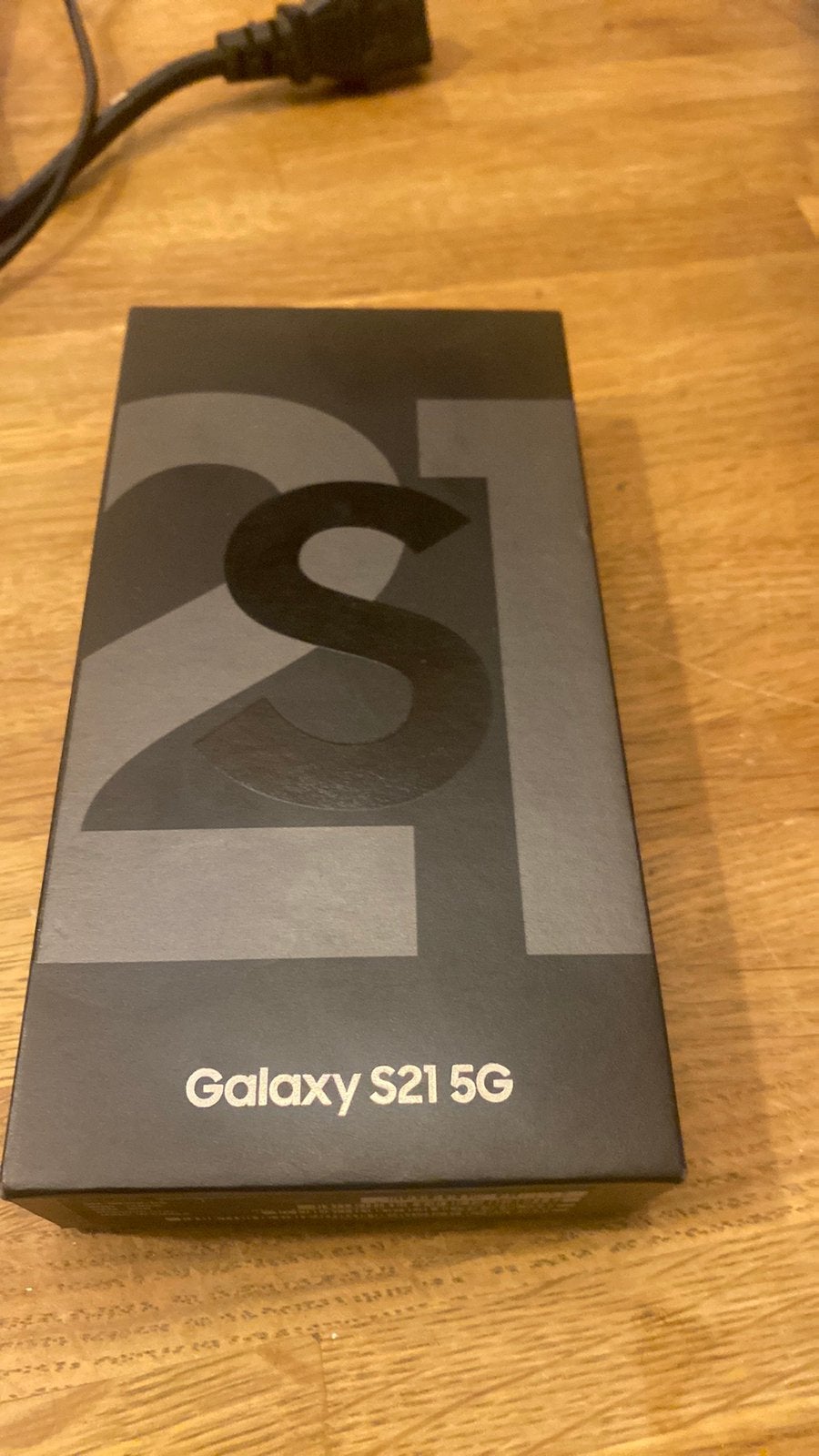 Samsung S21 Doosje, Ophalen, Zwart, Zo goed als nieuw, 128 GB