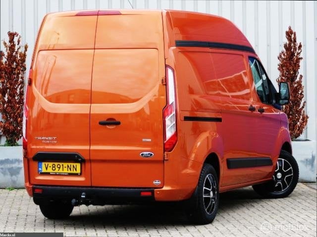 Ford Transit Custom L1H2 Trend*UNIEKE BUS*EURO6*MARGE-GEEN B, Auto's, Bestelauto's, Voorwielaandrijving, Stof, Met garantie (alle)