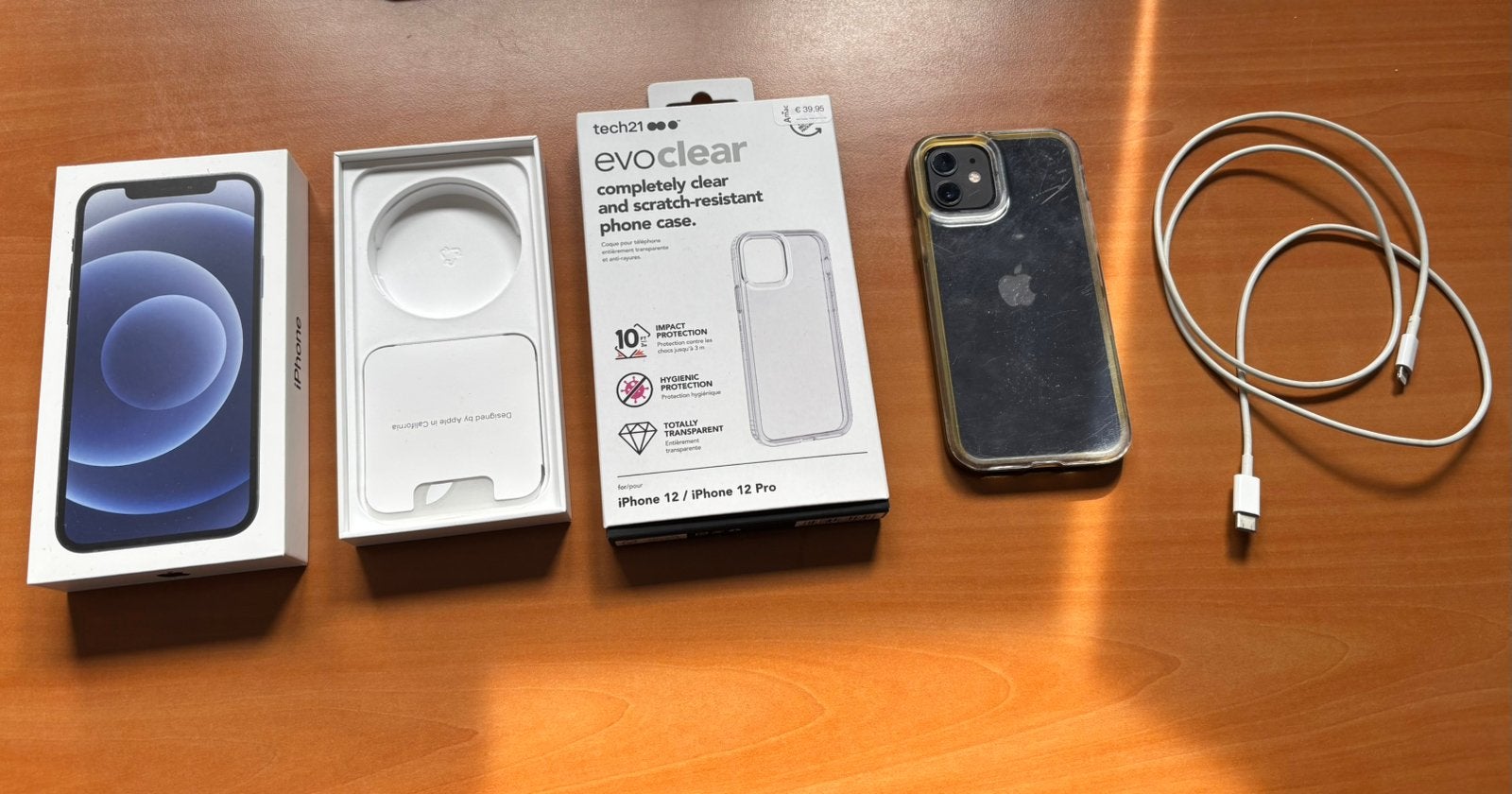 Iphone12 | 64GB | zo goed nieuw | assecoires | batterij 87%, Telecommunicatie, Mobiele telefoons | Apple iPhone, Zwart, Ophalen of Verzenden