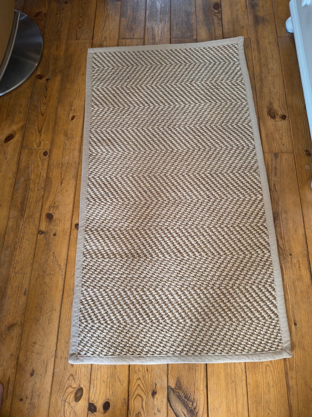 Sisal vloerkleed van IKEA, Ophalen, 100 tot 150 cm, 50 tot 100 cm, Zo goed als nieuw