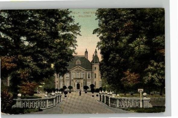 Velp Kasteel Biljoen 3 zeer oude kaarten gelopen, Verzamelen, Ansichtkaarten | Nederland, Verzenden, Voor 1920, Gelopen, Gelderland