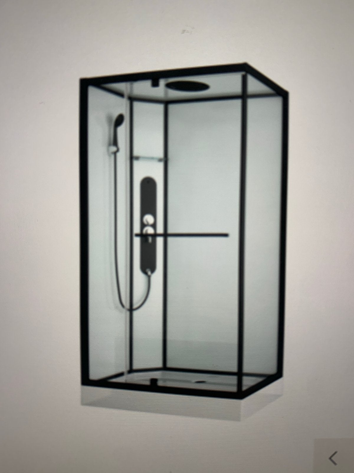 Allibert douchecabine La Paz 90x120x225 zwart nieuw, Ophalen, Nieuw, Glas, Douche