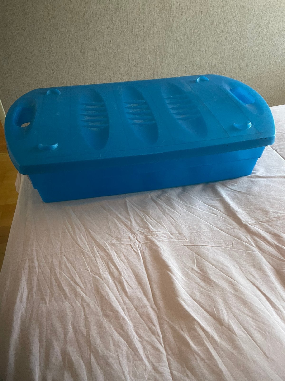 Opbergbak plat, Ophalen, 75 tot 100 cm, Zo goed als nieuw, Minder dan 35 cm