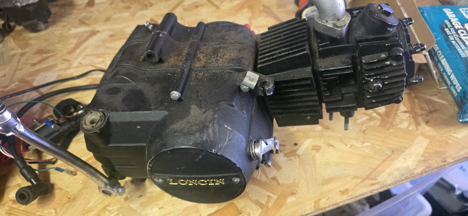 Loncin 125cc blok met electrische start., Ophalen of Verzenden, Zo goed als nieuw, Overige merken