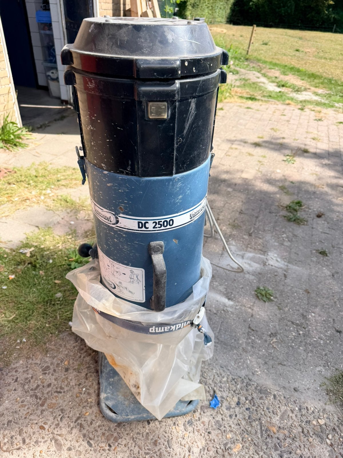 Dustcontrol dc 2500, Doe-het-zelf en Verbouw, Ophalen, Zo goed als nieuw, Afzuiger