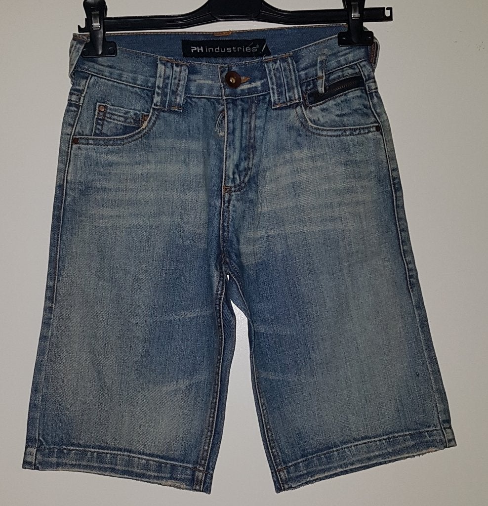Denim short PH Industries maat 146 *NIEUW* (0444), Kinderen en Baby's, Kinderkleding | Maat 146, Broek, Nieuw, Ophalen of Verzenden