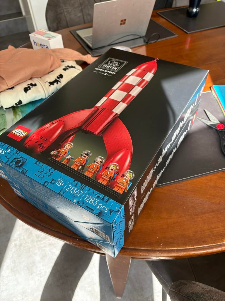 Nieuwe Kuifje 'Tin Tin' Moon Rocket (LEGO Ideas 21307), Ophalen of Verzenden, Nieuw, Complete set, Lego