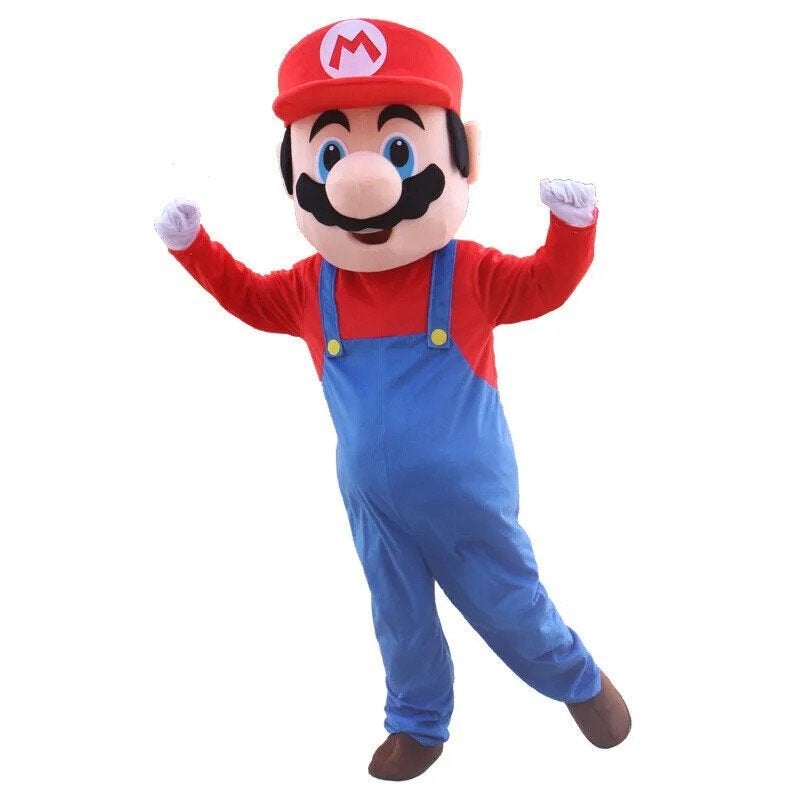 Mario mascotte te huur, Ophalen, Zo goed als nieuw, Verjaardag