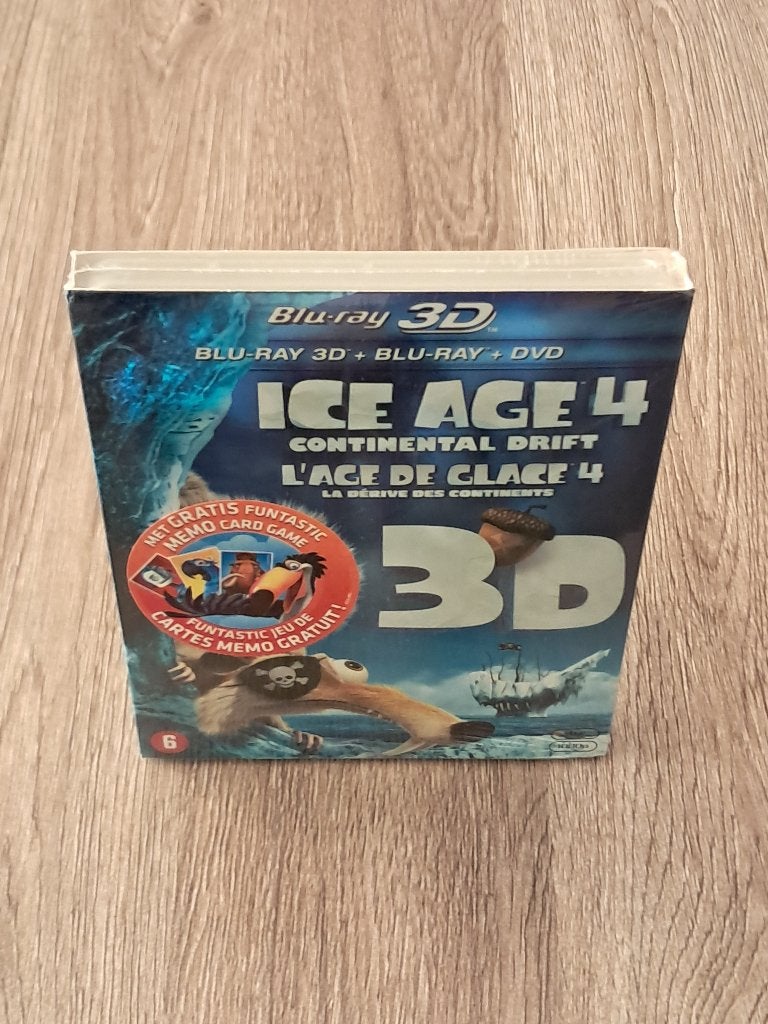 Ice Age 4 - 3D Blu-ray (Sealed), Verzenden, Nederlands, Film, Vanaf 6 jaar