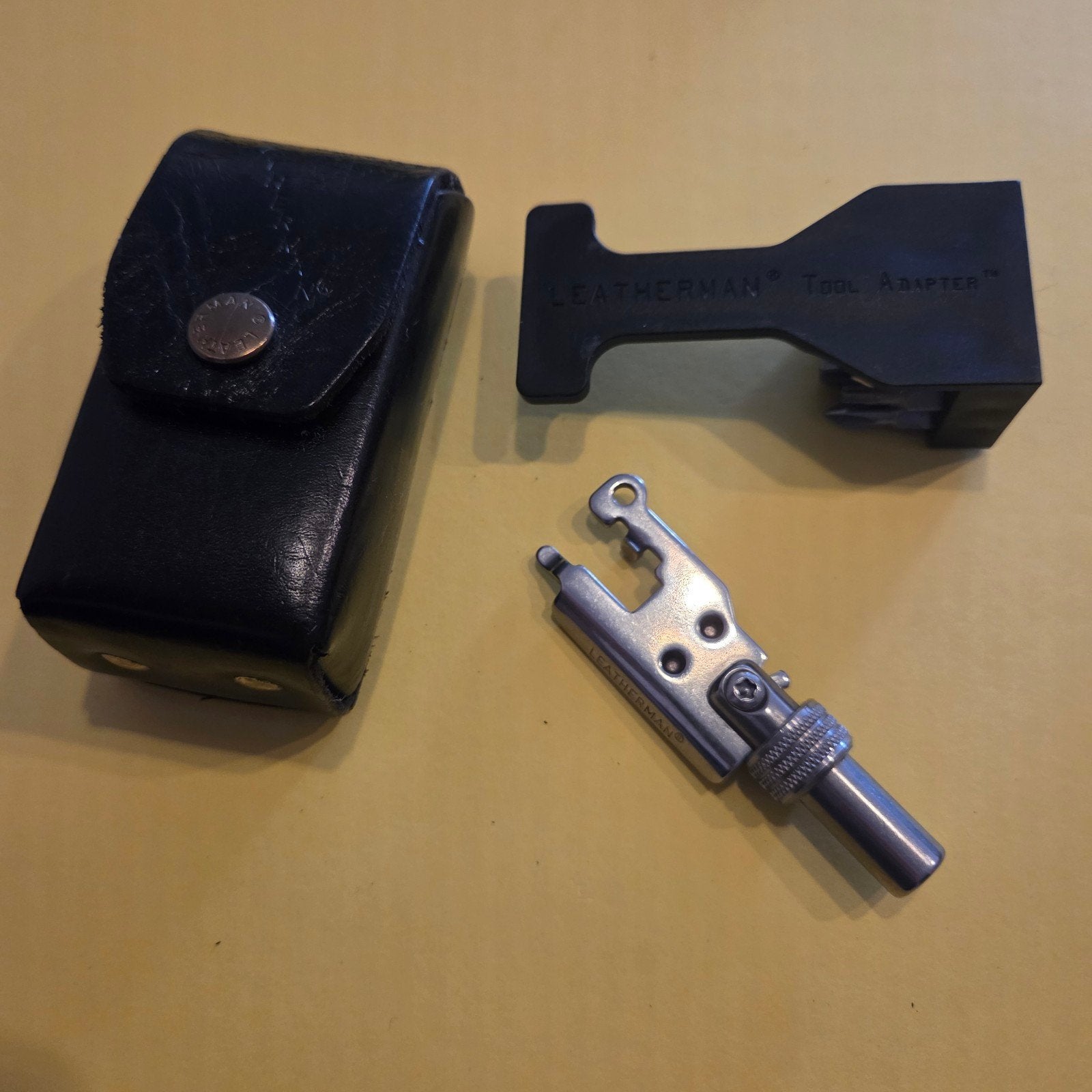 Leatherman Tool adapter met bits en hoes, Ophalen