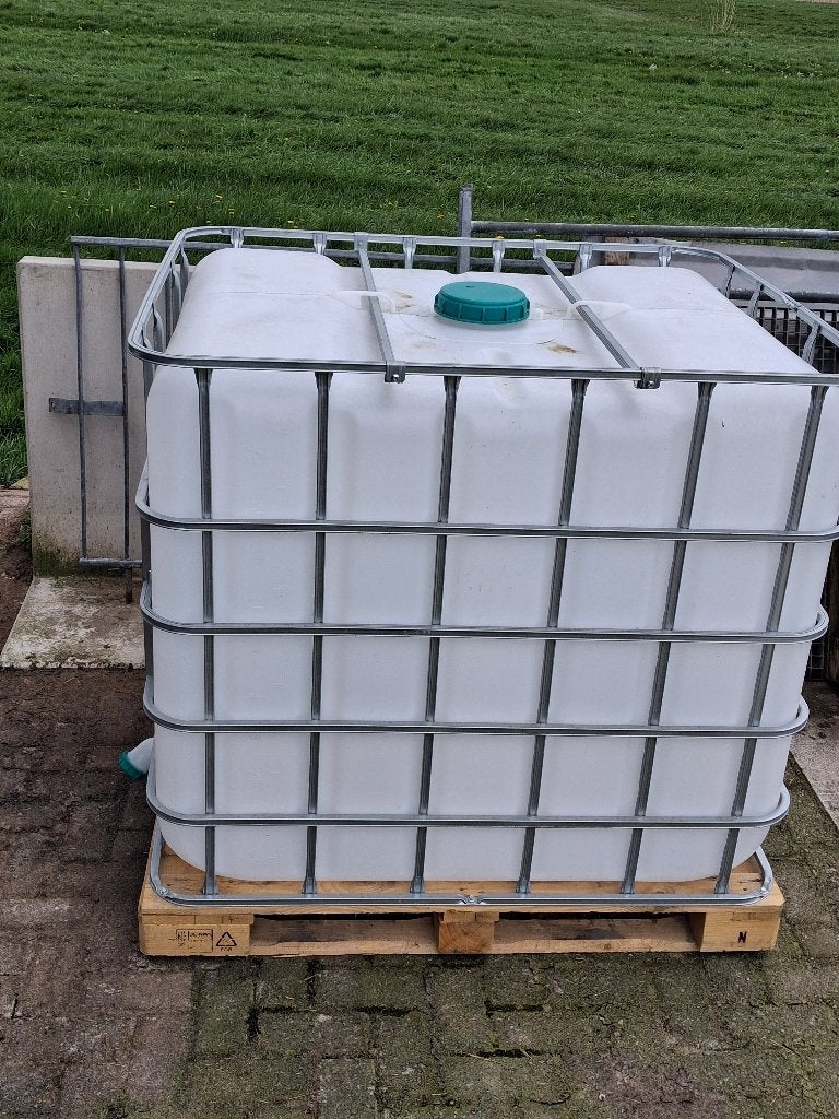 IBC Vat, Ophalen, Kunststof, Gebruikt, Met kraantje
