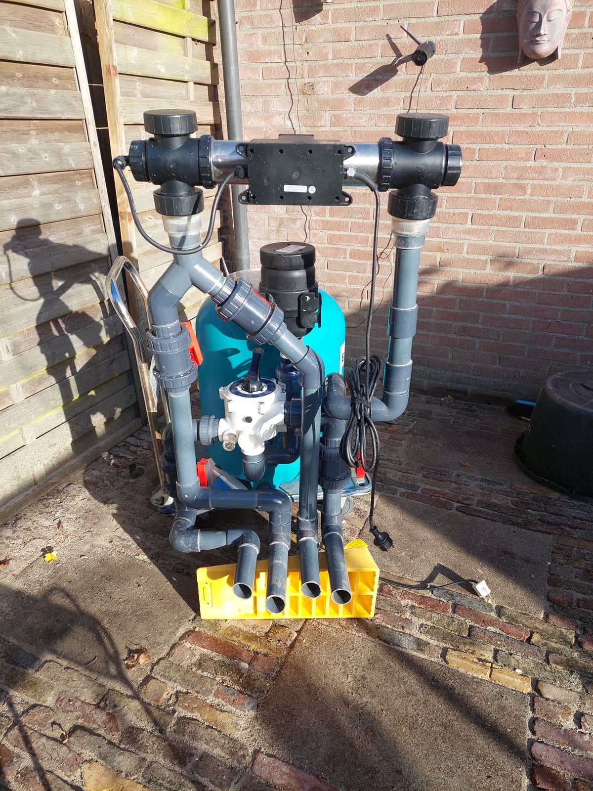 Beadfilter, Ophalen, Gebruikt, Vijverfilter