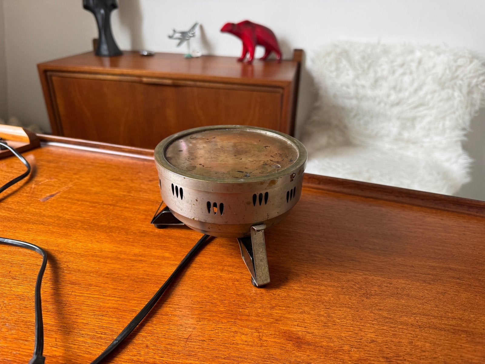 Art deco stijl warmhoudplaatje jaren 40/50, Ophalen of Verzenden, Huis en Inrichting