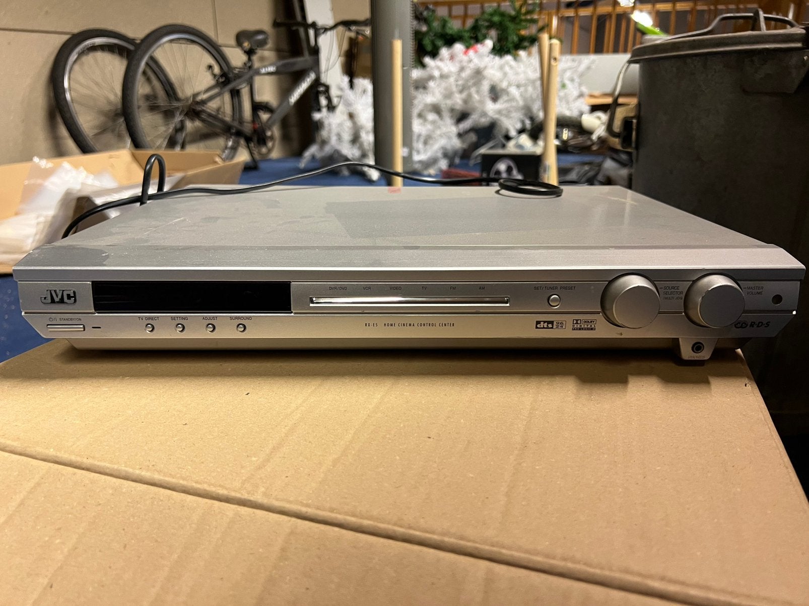 JVC RX-E5S Home Cinema Control Center, Ophalen, Gebruikt, JVC, 70 watt of meer
