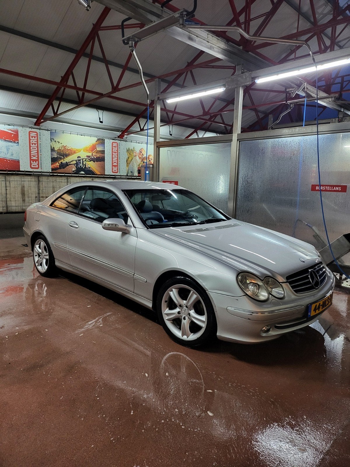 Mercedes-Benz CLK 2.6 Clk240 Coupe 2002 Grijs, Ophalen, Nieuw, Mercedes-Benz