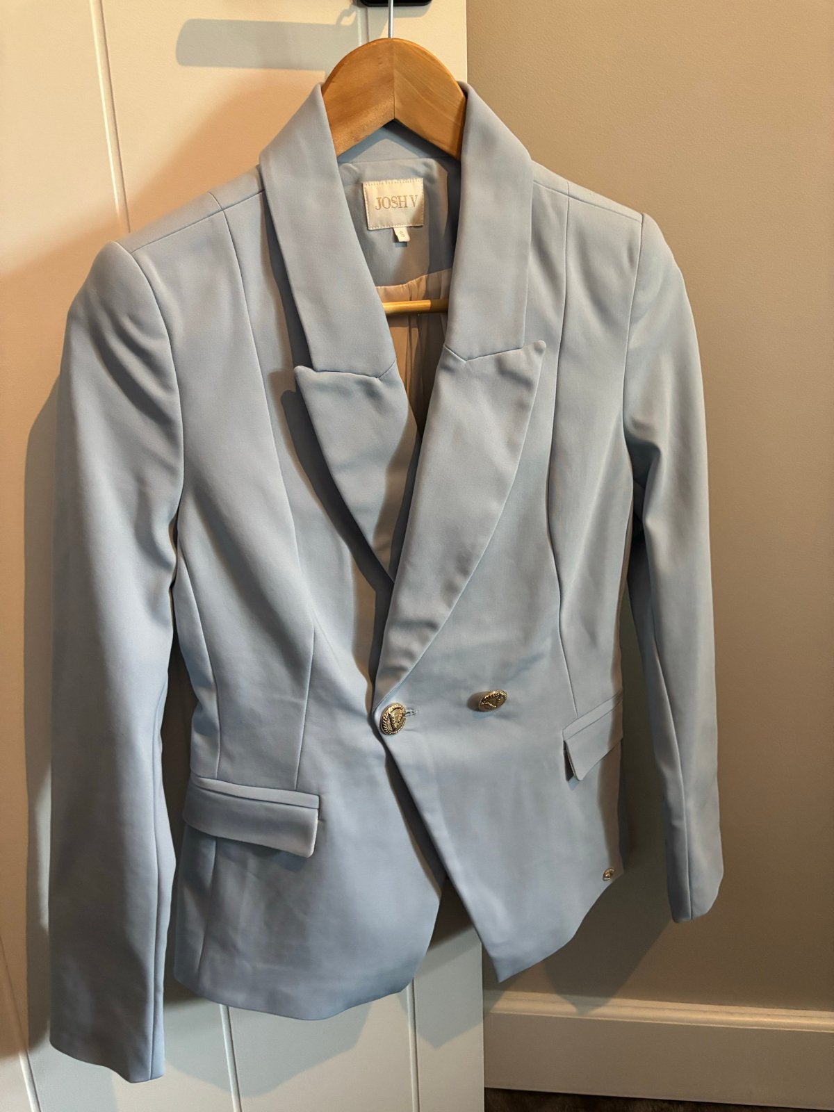 Josh V Zoya Blazer - Maat S, Kleding | Dames, Blauw, Nieuw, Ophalen of Verzenden, Jasje