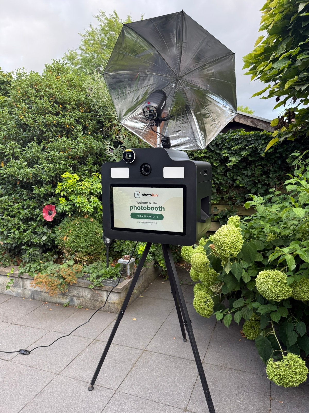 Photobooth huren | Onbeperkt printen | €295 Arnhem e.o., Ophalen of Verzenden, Nieuw, Overige