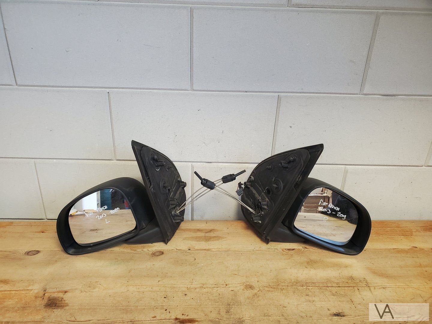Fiat Panda 2012 - 2019 spiegel links / rechts handmatig €30, Gebruikt, -, -, Ophalen of Verzenden