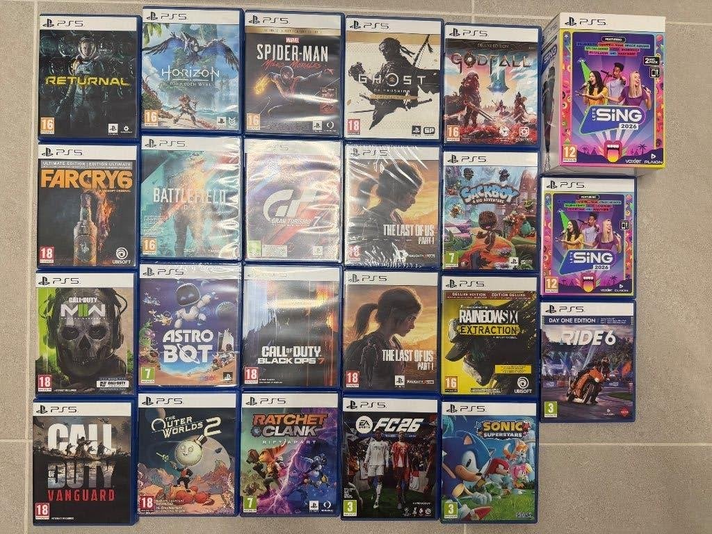 23 nieuwe PS5-games – per stuk – diverse topgames, Spelcomputers en Games, Games | Sony PlayStation 5, Verzenden, Nieuw