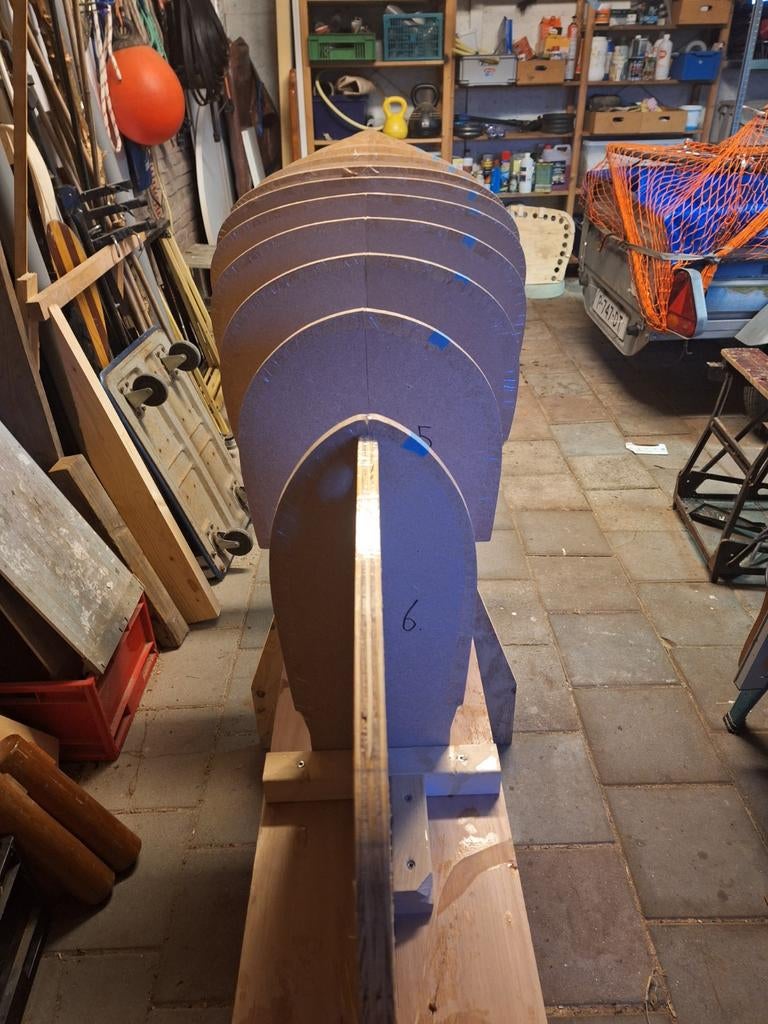 Mallenset Canadese Kano 480cm met Bouwbeschrijving, Watersport en Boten, Ophalen of Verzenden, Nieuw, Twee personen, Canadese kano of Open kano