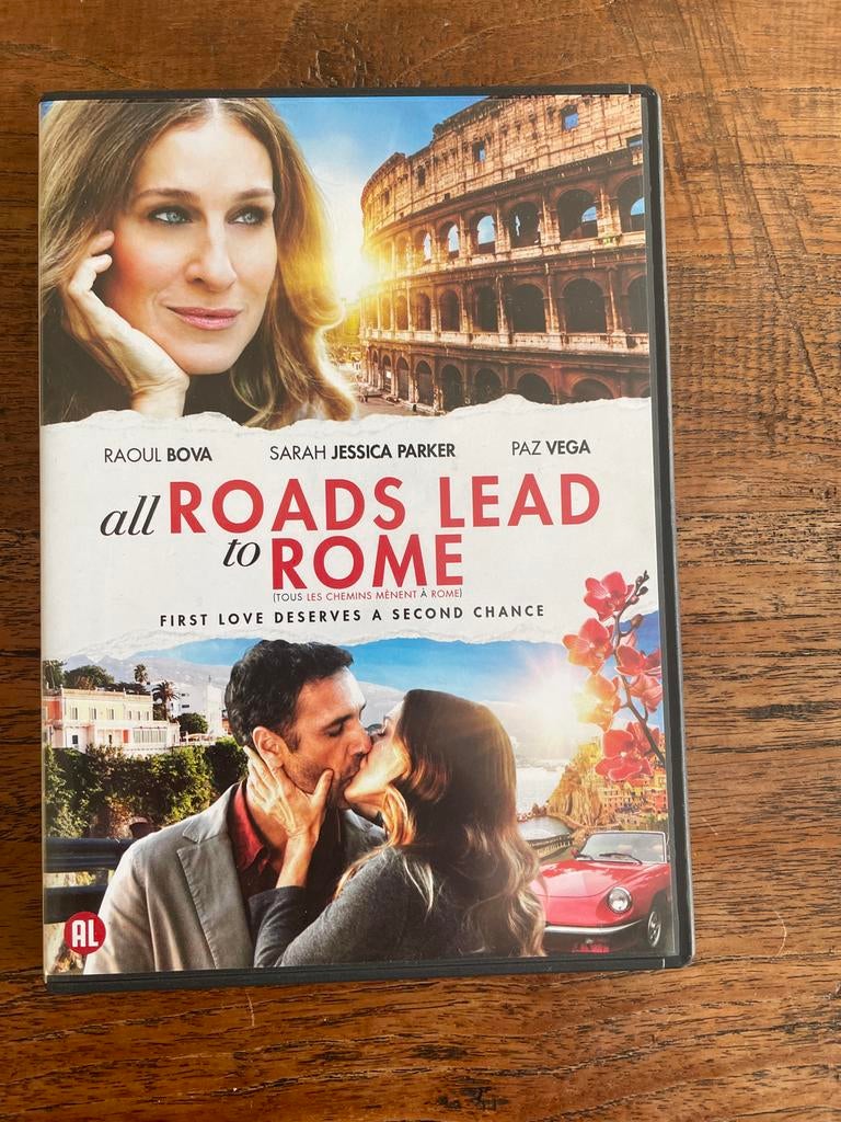 All Roads Lead to Rome DVD - Romantische Komedie, Alle leeftijden, Ophalen of Verzenden, Gebruikt, Overige genres