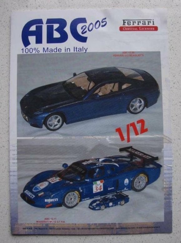 ABC Brianza folder, Boeken, Ophalen of Verzenden, Zo goed als nieuw, Catalogus