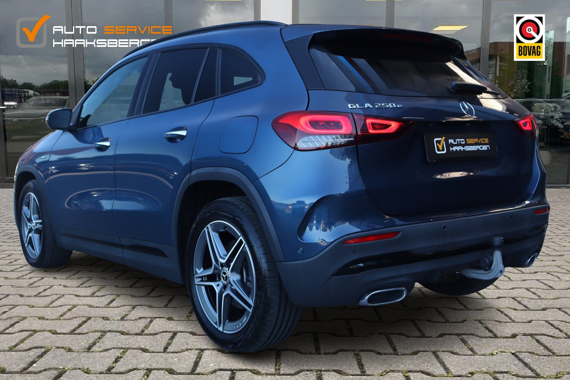 Mercedes-Benz GLA 250 e AMG Line | Pano | Trekhaak | Memory, Zwart, Bedrijf, Hybride Elektrisch/Benzine, 71 km/l
