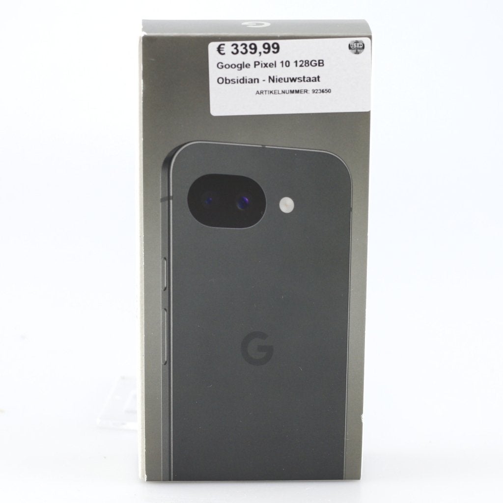 Google Pixel 10a 128GB Obsidian - Nieuwstaat, Google, Zo goed als nieuw, Press@google.com, 1600 Amphitheatre Parkway
Mountain View, CA 94043
USA