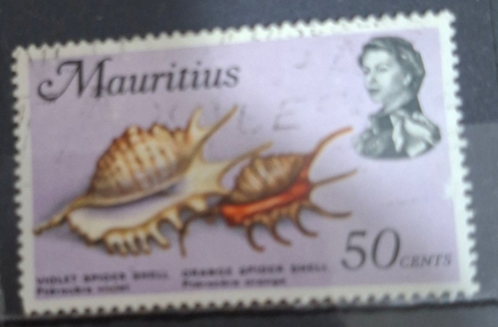 Mauritius Postzegel (B3-P27), Ophalen of Verzenden, Overige landen, Gestempeld