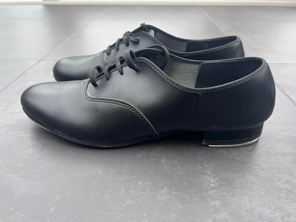 Le Papillon Zwarte Tapdansschoenen - Maat 42, Ophalen of Verzenden, Zo goed als nieuw, Schoenen