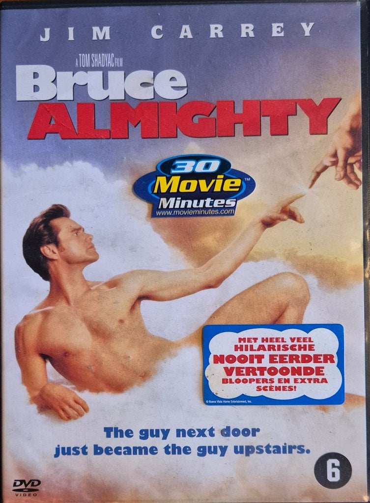 Bruce Almighty #d241#2V, Vanaf 6 jaar, Ophalen of Verzenden, Zo goed als nieuw, Actiekomedie