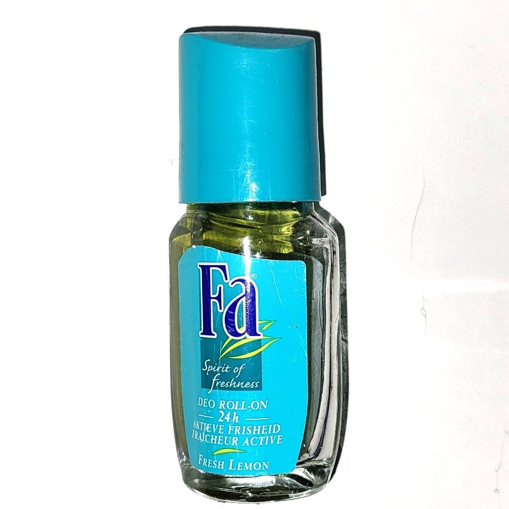 oude vintage Fa Caribbean Fresh Lemon deodorant roller, Verzamelen, Ophalen of Verzenden, Gebruikt, Overige typen