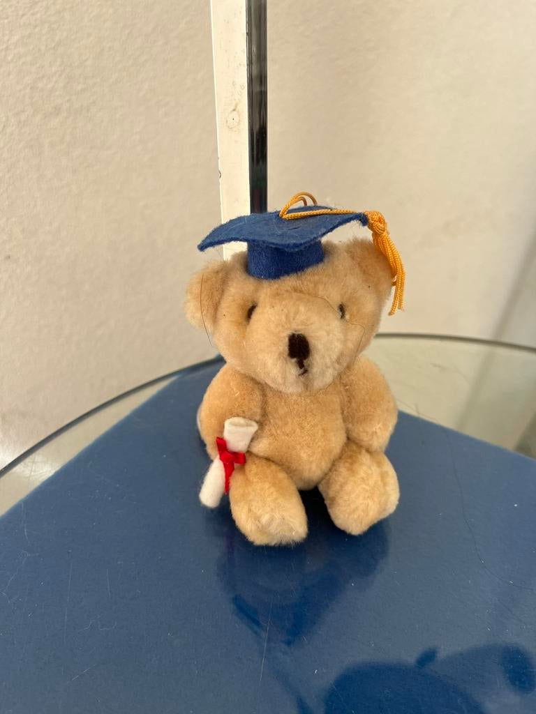 Vintage Teddy beertje uit Canada, jaren 80, Verzamelen, Ophalen of Verzenden, Zo goed als nieuw, Stoffen beer, Overige merken