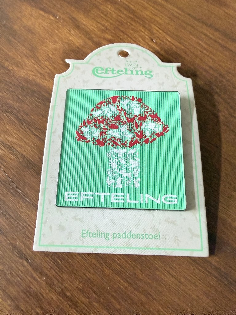 Efteling pin - Efteling Paddenstoel, Ophalen of Verzenden, Nieuw, Button of Speldje