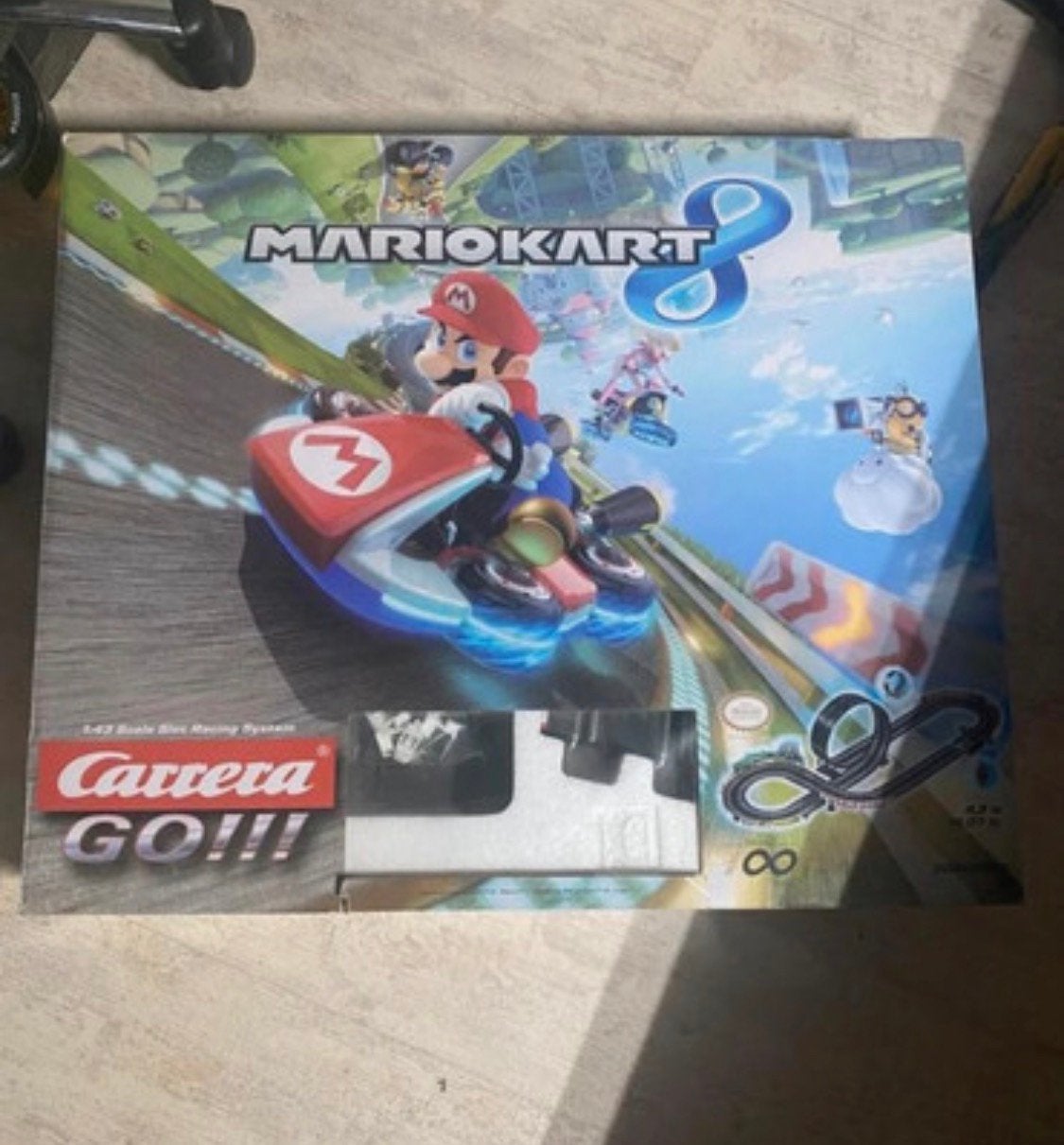 Mario kart racebaan, Ophalen of Verzenden, Zo goed als nieuw, Elektrisch, Overige merken